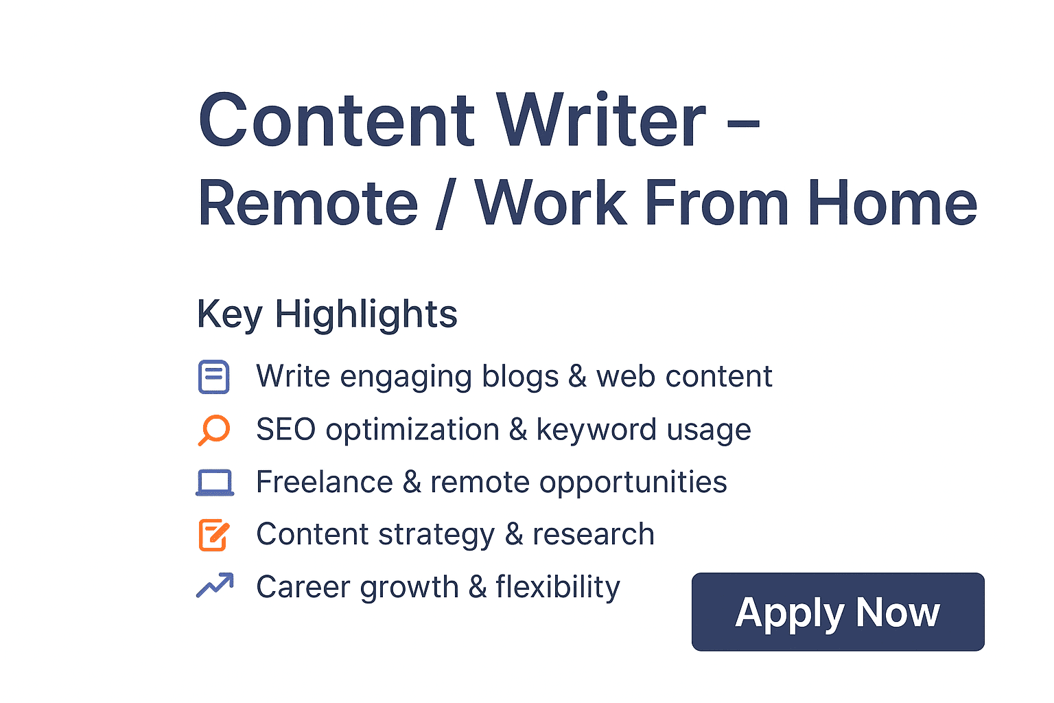 Content Writer