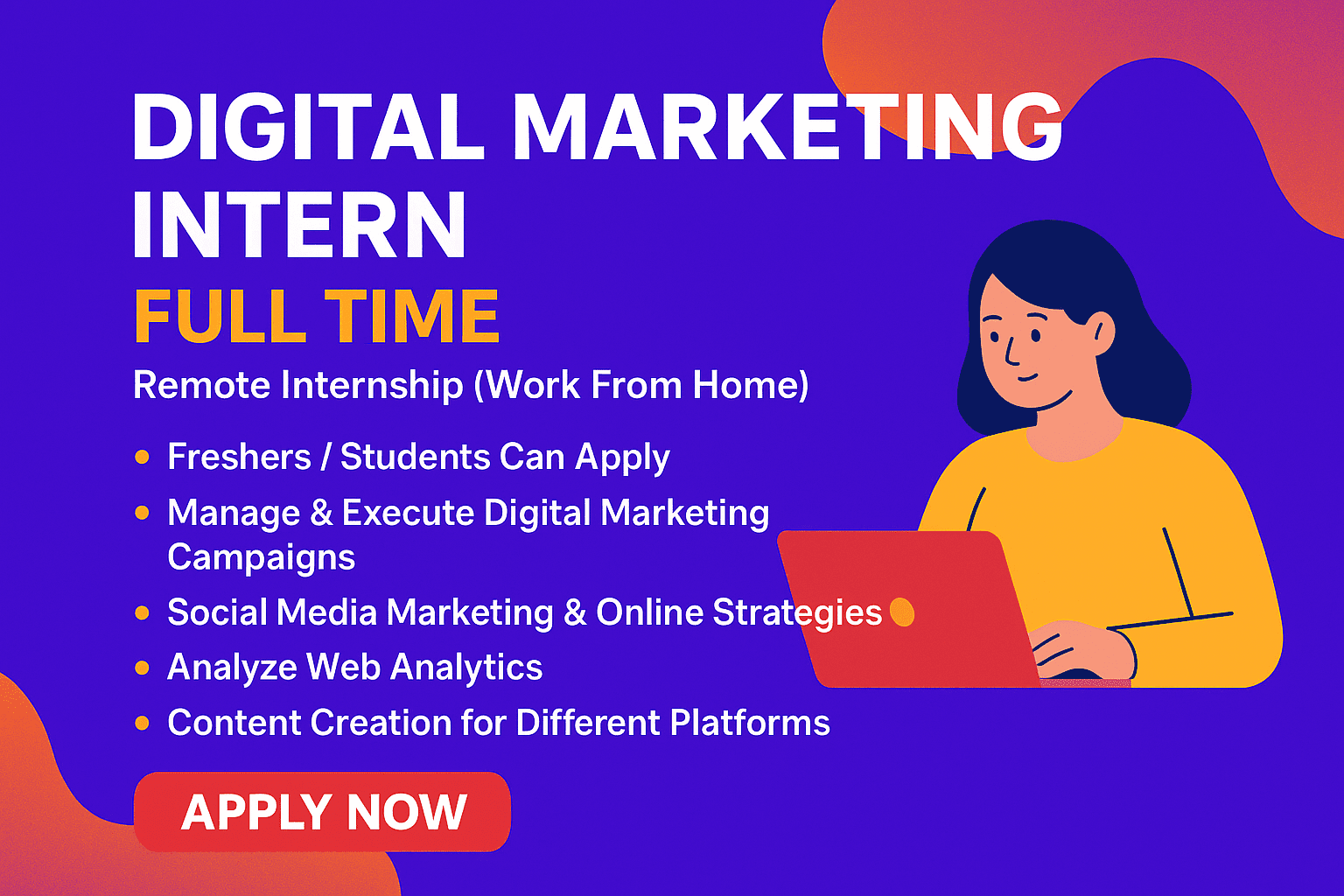Digital Marketing Internship