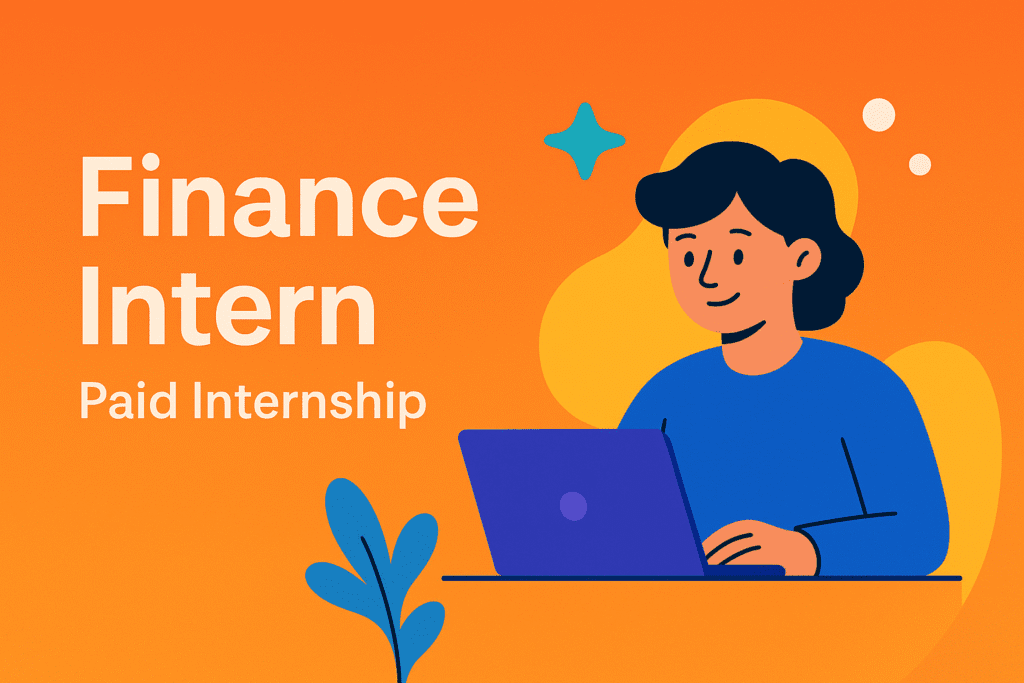 Finance Intern Paid Internship