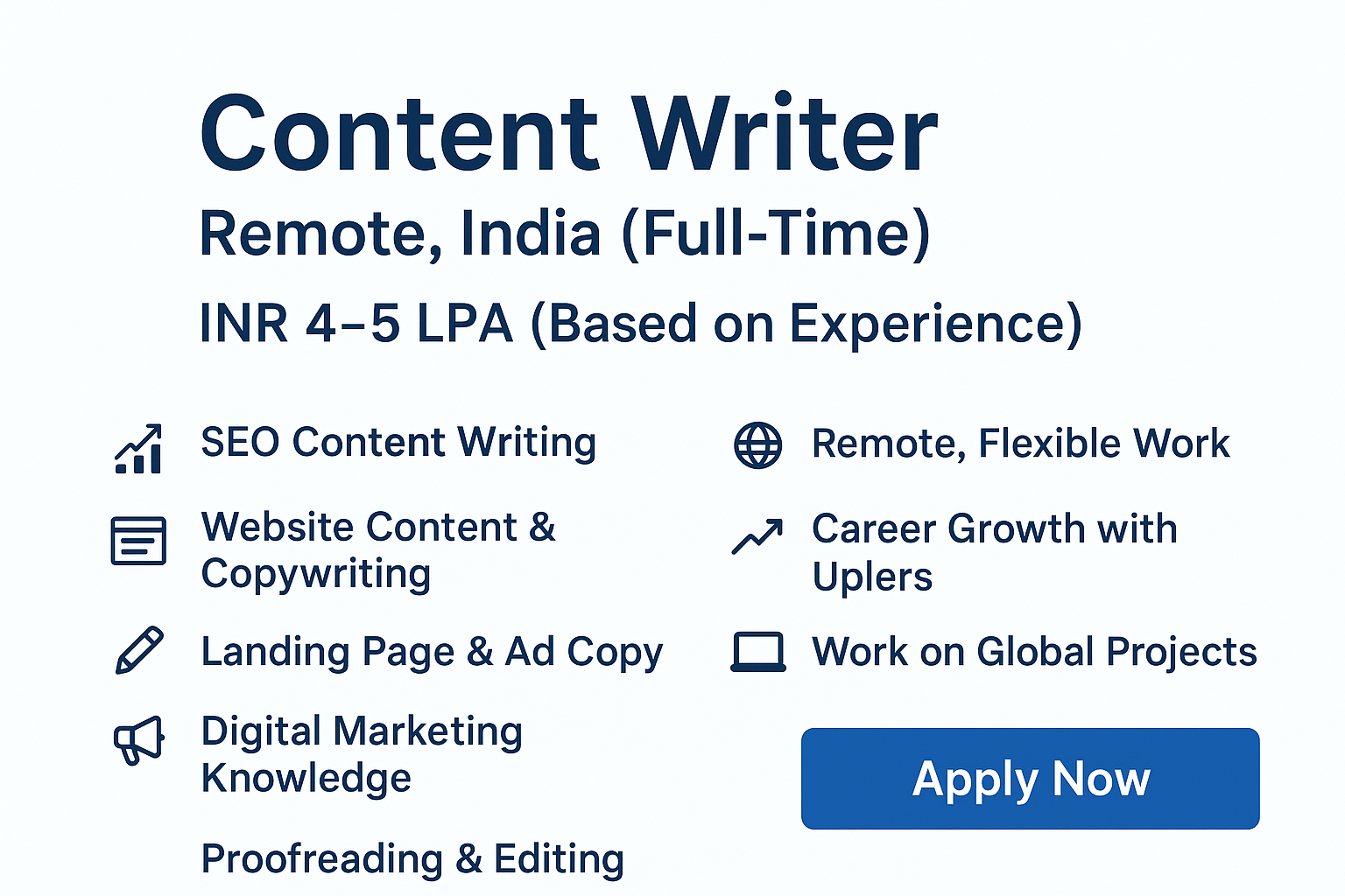 Content Writer Jobs 2025